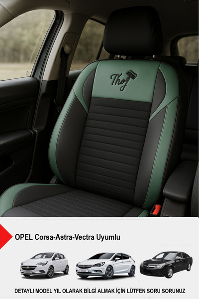 GM-DESIGN Thor Tay Tüyü Oto Koltuk Kılıfı (OPEL-Corsa-Astra-Vecta Uyumlu)