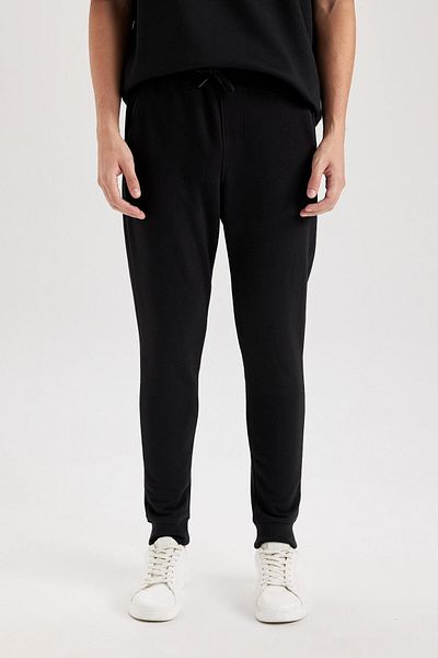 DeFacto Pantaloni de sport Jogger slim cu fermoar și buzunare - A4387ax23au