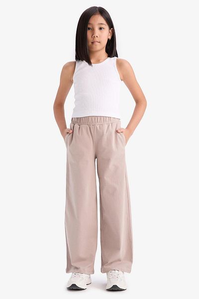 DeFacto Flexible, taillierte Hose mit weitem Bein für Mädchen E1837A825SM