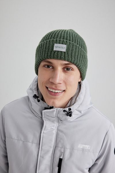 DeFacto Men's Woven Labeled Beret U9177Az24Wn