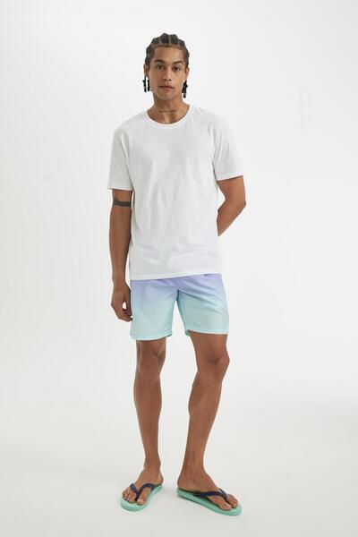 DeFacto Regular Fit Diz Üstü Deniz Şortu Z6873az23hs