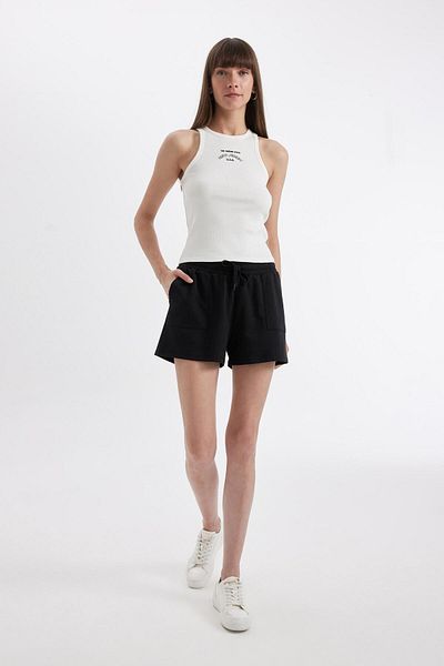 DeFacto Basic Bermuda Shorts - Regular Fit D3327Ax24Sm