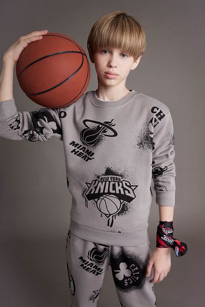 DeFacto Hanorac pentru băiat Nba Current Teams Crew Deck Y4130a622au