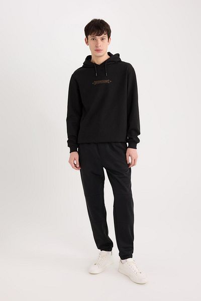 DeFacto Pantaloni de sport cu fermoar și șireturi cu talie elastică - B3657ax24sp