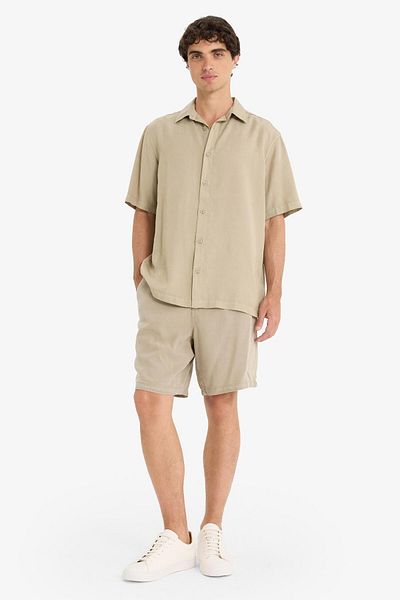 DeFacto Pantaloni scurți Bermuda Relax Fit E0804AX25SM