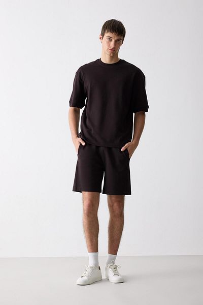 DeFacto Pantaloni scurți cu picioare drepte cu ajustare normală D9769AX25SM