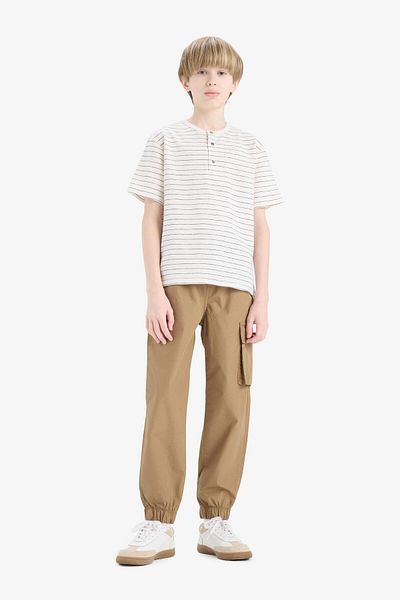 DeFacto Pantaloni cargo pentru băieți Jogger standard cu picioare parașute E5036A825SP