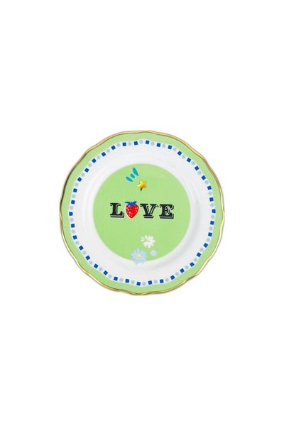 Baci Milano Mamma Mia Love Written Plate 16 cm