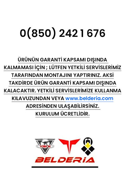 Belderia Bisiklet Strong 24" Jant 21 Vites Erkek Dağ Bisikleti Beyaz - Turuncu