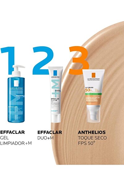 La Roche Posay لاروش بوزيه كريم جل واقي شمس انثيليوس للبشرة الدهنية بعامل حماية +50 - 50 مل