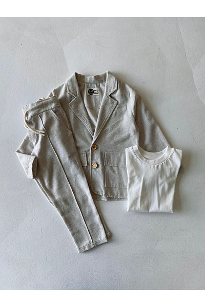 rg kidsstore Ленен костюм - Младежки