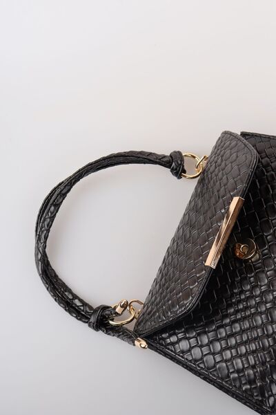 weem bag Geantă plic Elysara EB0602, țesută, elegantă, model Struga