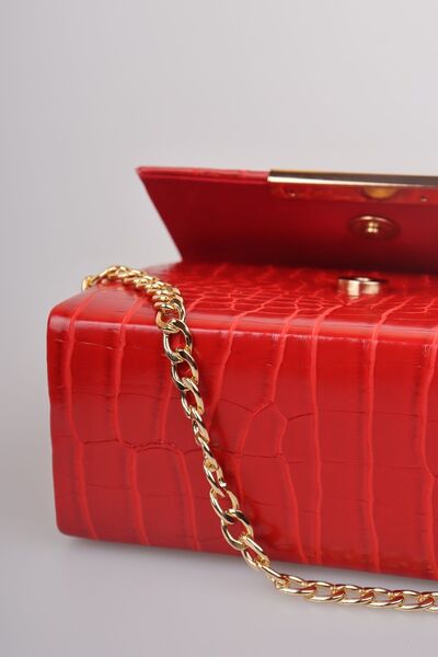 weem bag Weembag Croco Chain Strap Roman Women's Bag