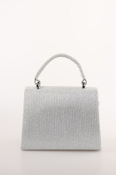 weem bag Geantă Venezia pentru femei Weembag cu mâner cu dungi cu nod