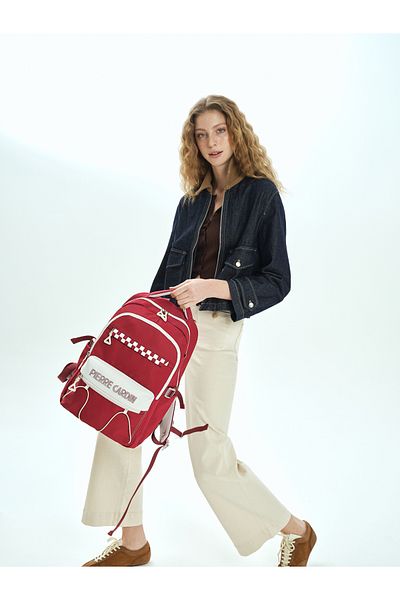 Pierre Cardin Unisex Children's Multi-Eye Backpack School Bag 07Pct183