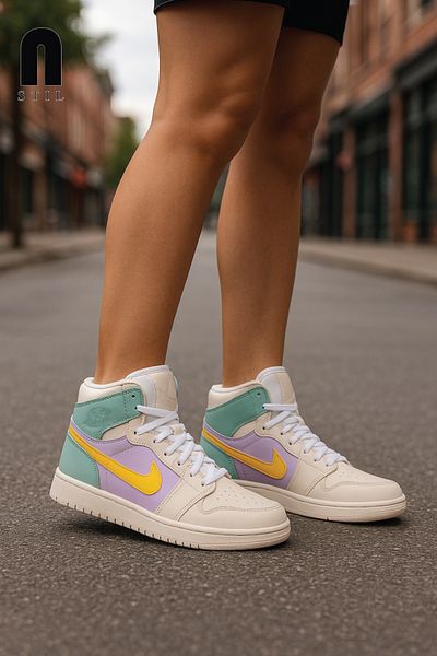 İmerShoes Ежедневни дамски мъжки кецове, високи баскетболни обувки 8070