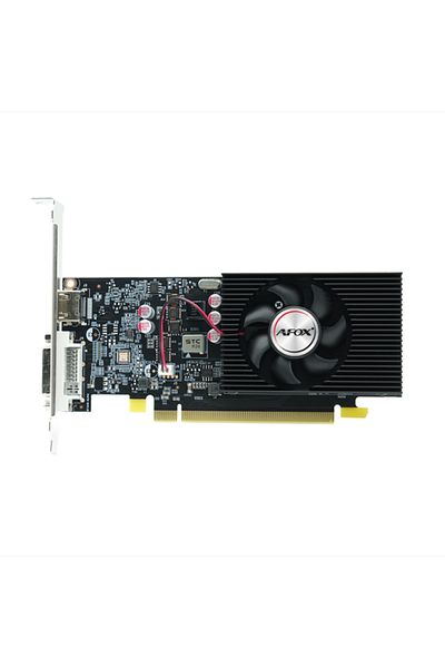 Afox بطاقة رسومات GeForce GT1030 AF1030-4096D4L5 4GB GDDR4 64Bit DX12 للألعاب