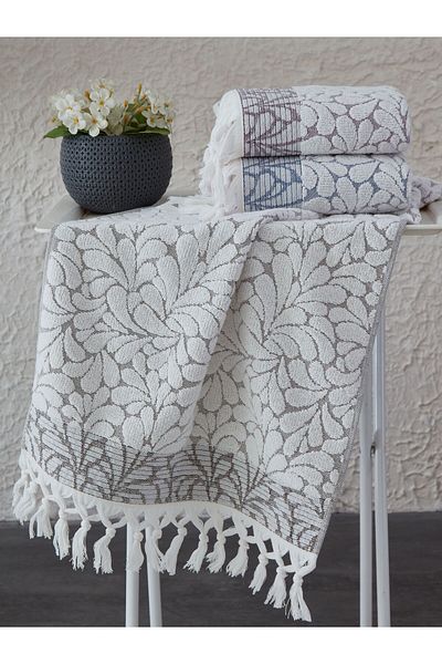 sarra 50X90 Sare Tie-Drop 3-Piece Towel V2