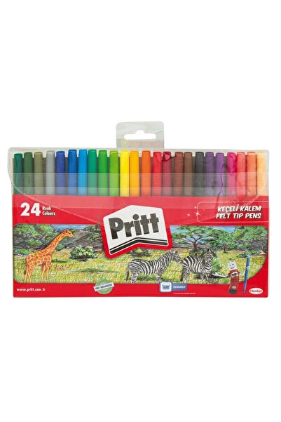 Pritt أقلام تلوين اللباد 24 لونًا