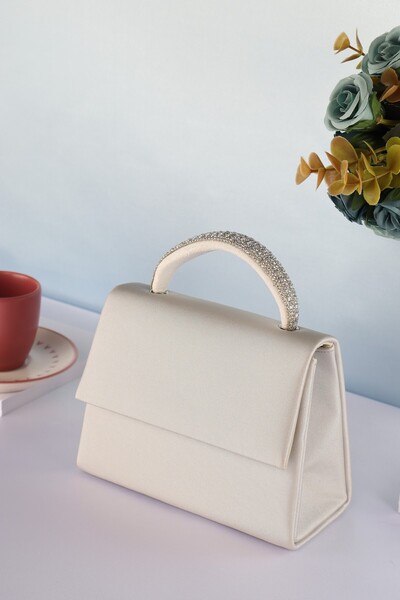 Elysara EB0253 | Gorgeous Portfolio Bag with Virgin Stone Handle