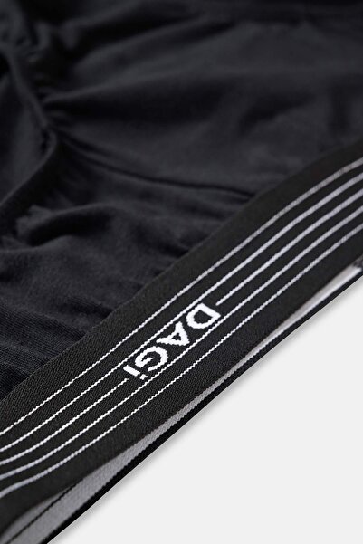 Dagi Black Micro Modal 2-pack Slip Panties