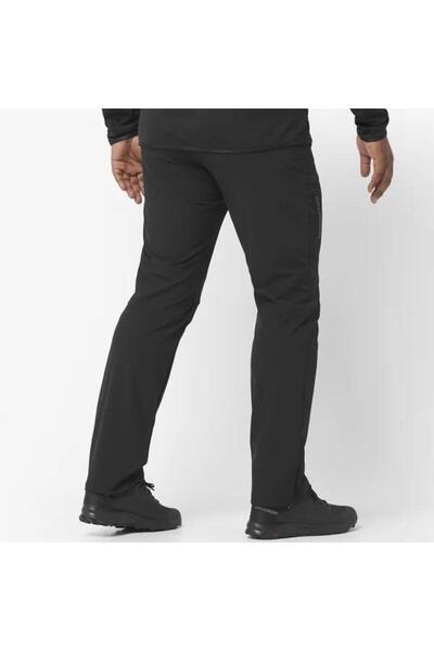 Salomon LC2106 Wayfarer Ανδρικό παντελόνι κάμπινγκ εξωτερικού χώρου ΜΑΥΡΟ