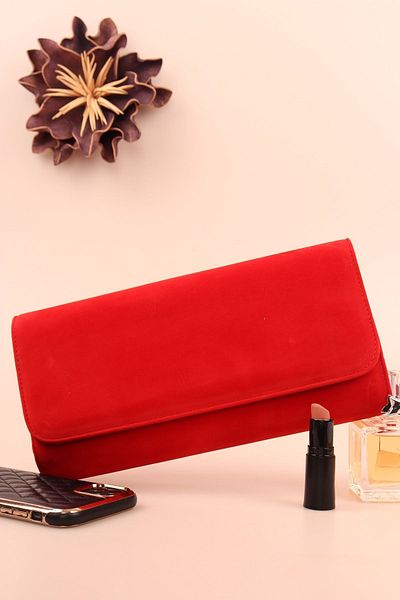 weem bag حقيبة نسائية من جلد الغزال بغطاء من Weembag Modena