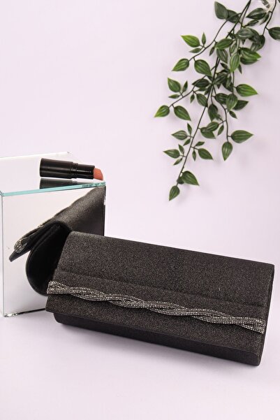 weem bag Elysara EB0252 | SAND GLITTER ELEGANTNA PLETENA VEČERNJA TORBA SA PR...