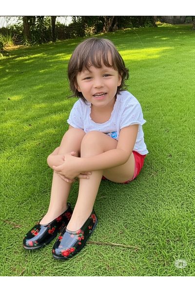 belixspor Booties Floral Garden and Agriculture Girls' Shoes 21-28 Red