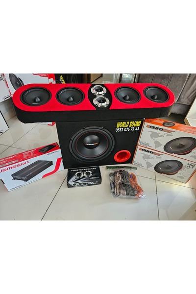 EuroTEC Ses sistemi full set