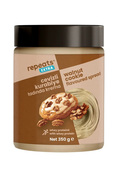 Repeats Extra Proteinli Cevizli Kurabiye Tadında Krema 350gr
