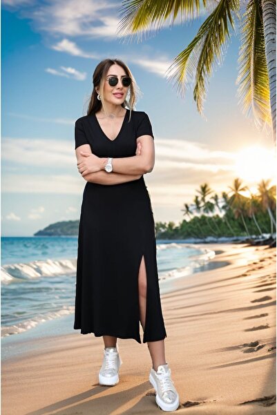 StilVibe Maxi Γυναικείο Φόρεμα Παραλίας