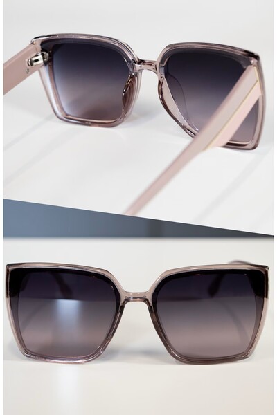 PARUNIV Ochelari de soare polarizați pentru femei, UV400, PinkGold, roz/auriu