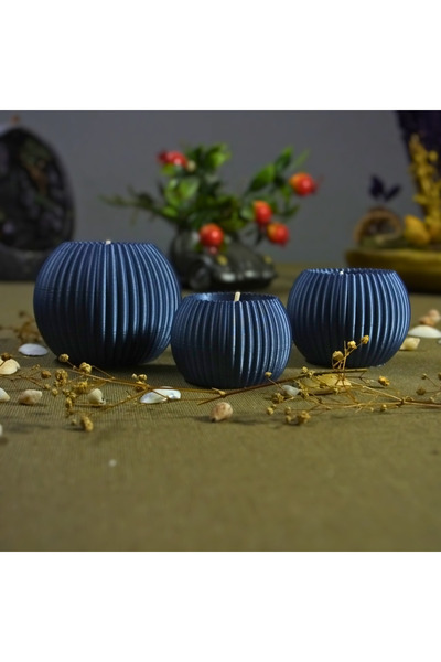 Baalaa Tasarım - Modern - Tealight Mumluk - Dekoratif Eviniz için Hediyelik M...