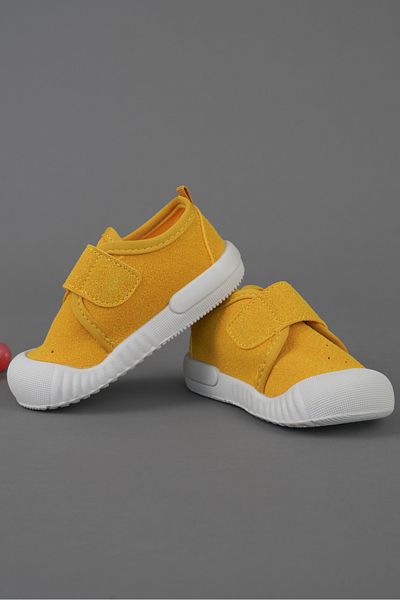 Vicco Anka Ii Model Unisex First Step and Baby Yellow Casual Shoes