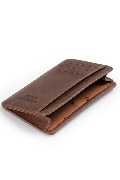 OttoAngelino Otto Angelino Genuine Leather Men's Wallet Card Holder RFID Protected