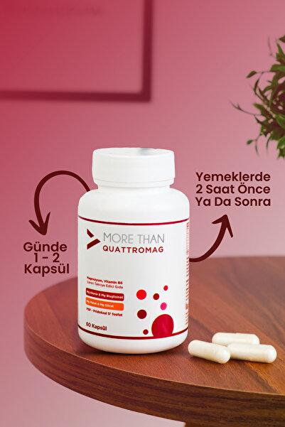 MORE THAN Quattromag Magnezyum Kompleks 60 Kapsül
