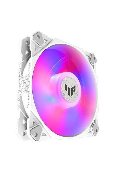 ASUS Tuf Gaming Tf120 Argb 3-in-1 Cooler Case Radiator Fan White Addressable Argb120Mm