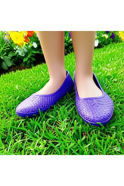 belixspor Filet Moccasin Garden and Agriculture Girls' Shoes 31-35 Purple