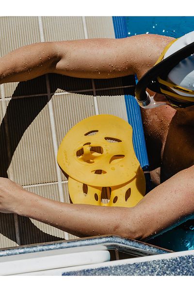 Finis لوحة مانتا صفراء، لوحة تقنية بدون مطاط، مجداف مانتا