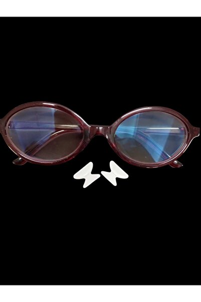 bonjorno aksesuar Non-Slip Silicone Nose Pad Transparent