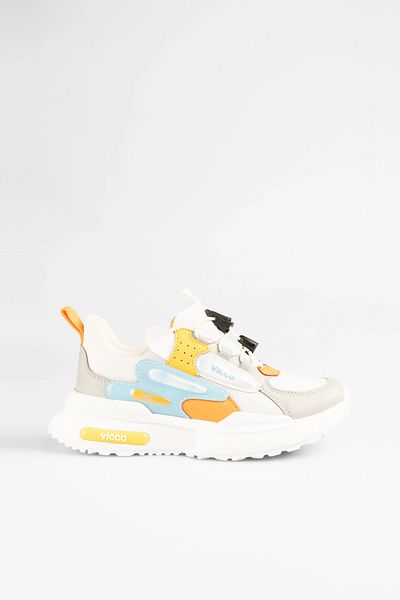 Vicco Pantofi sport ortopedici pentru copii Cecelia Smart Laces alb