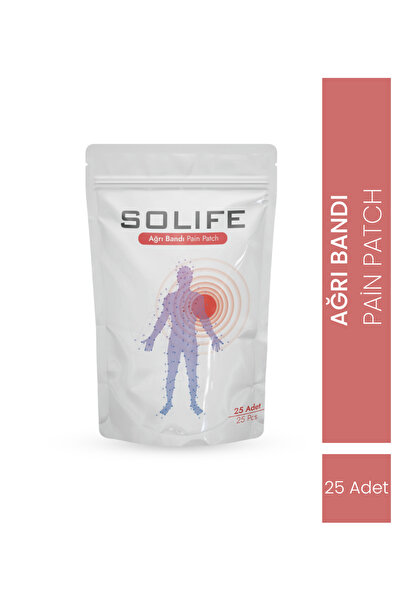 SOLIFE Transdermal Patch Ağrı Bandı 25 Adet
