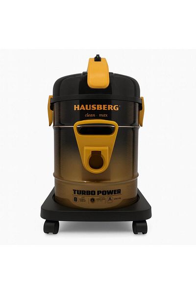 Hausberg Aspirator Turbo Power HB-2835AU, Putere 2000-2400W, 21L, Nivel Zgomot 76dB, Filtru Lavabil