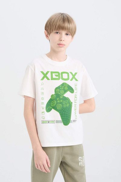 DeFacto Boy's Xbox Crew Neck Short Sleeve T-Shirt E3100A825Sm