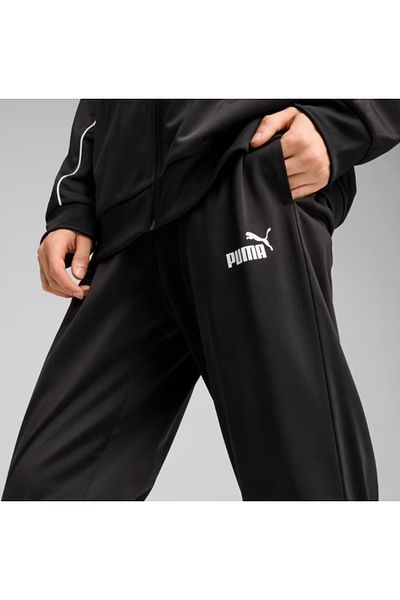 Puma Трикотажні костюми середнього розміру з довгим рукавом, коміром-стійкою, застібкою-блискавкою, боковою кишенею, регулярний крій