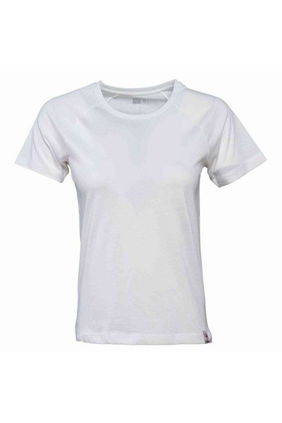hummel Women's White Grop Short Sleeve T-Shirt