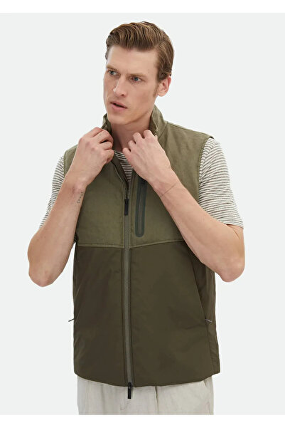 Ramsey Haki %100 Keten Dokuma Spor Yelek