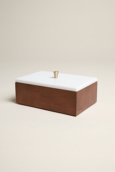 touche deco Secrets Jewelry Box - White Marble
