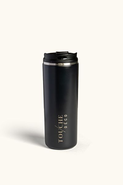 touche deco Touche Déco Travel Tumbler - Black